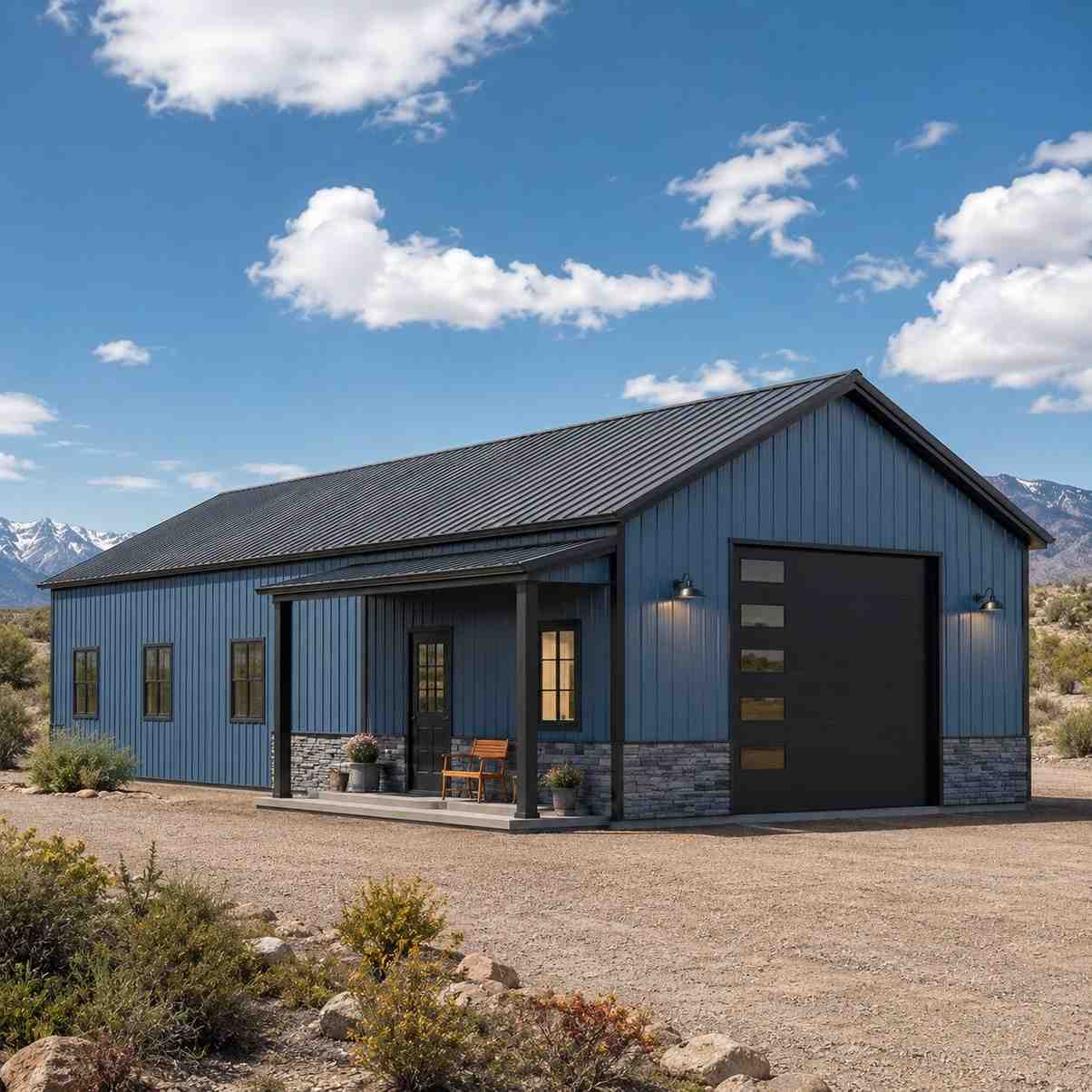 two-bay detached garage + seasonal storage