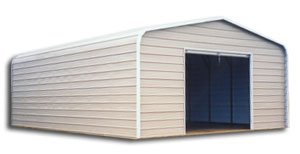 Standard-style steel garage