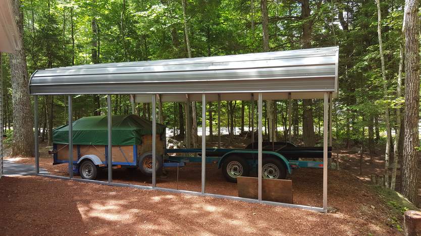 13×23×7 custom metal building, factory-direct from Steel and Stud