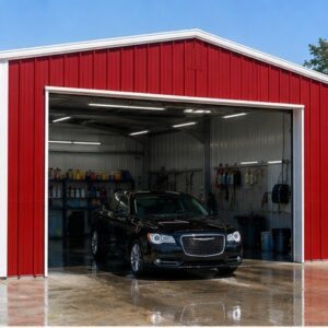 20×26 Collector Car and Motorcycle Showroom
