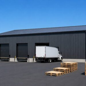 80×150 Clear-Span Warehouse