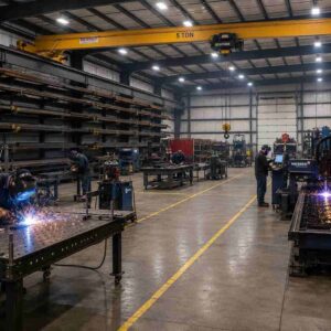100×110 Manufacturing Facility