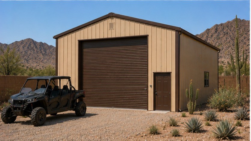 backyard storage shed + seasonal storage