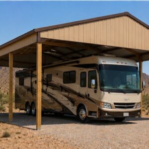 16×30 RV Storage Shelter Metal Building Kit