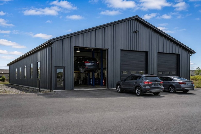 lift-ready mechanic shop + seasonal storage