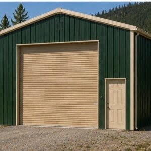 30×24 Three-Car Detached Garage