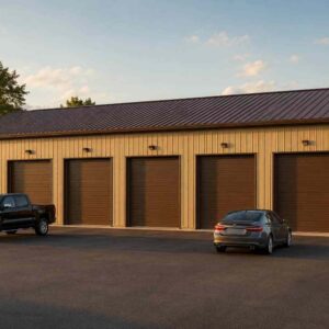 40×65 5-Vehicle Home Garage