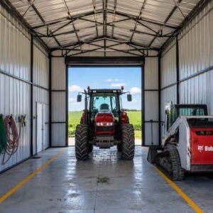 16×20 Tool Shed and Equipment Storage