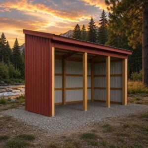 10×12 Carport for Single Vehicle