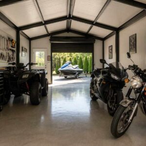 16×20 Motorcycle Garage and Workshop