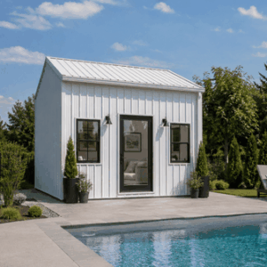 20×26 Pool House and Outdoor Entertainment Building
