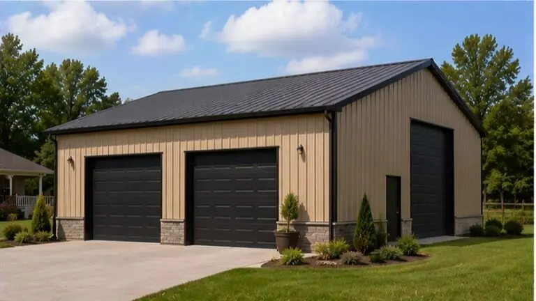25×20 Two-Car Garage
