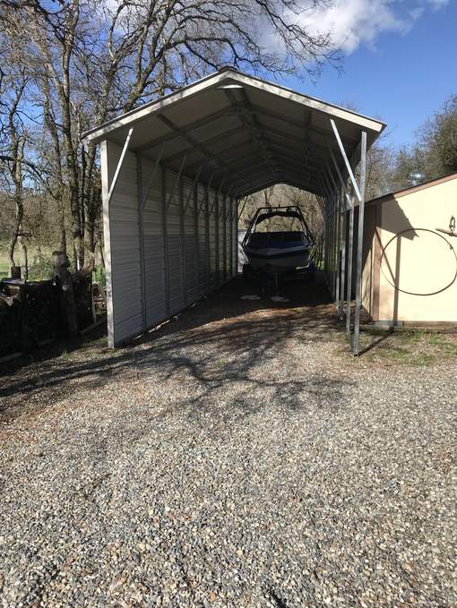 12×46×10 custom metal building, factory-direct from Steel and Stud