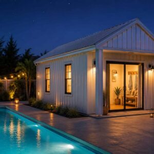 14×24 Pool House