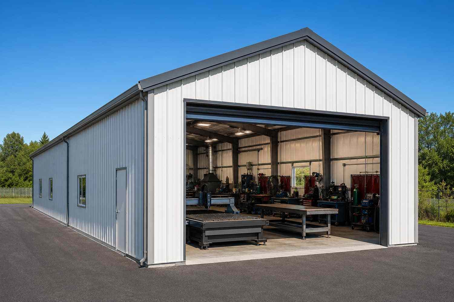 Fabrication and Welding Shop hero view