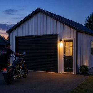 10×10 Lawn Equipment Storage