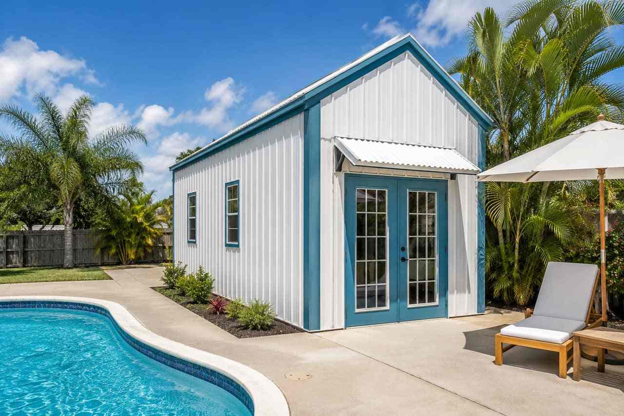 pool house & cabana + seasonal storage